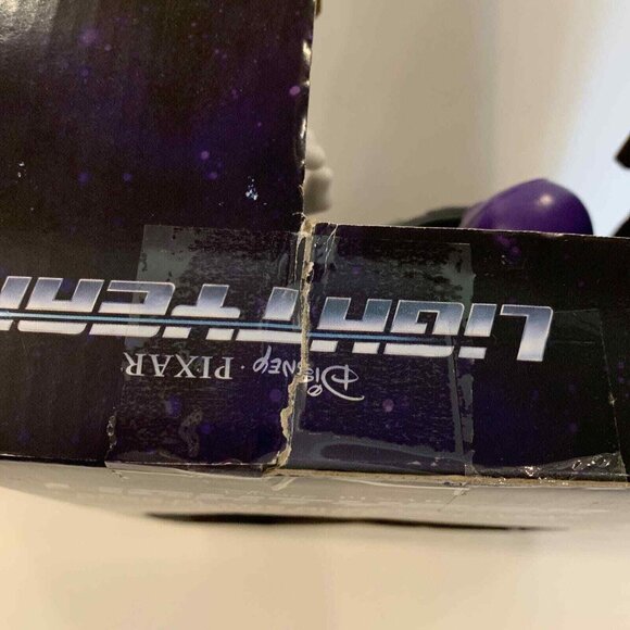 Disney Pixar Laser Blade Buzz Lightyear Action Figure Toy Damaged Box - Picture 5 of 5